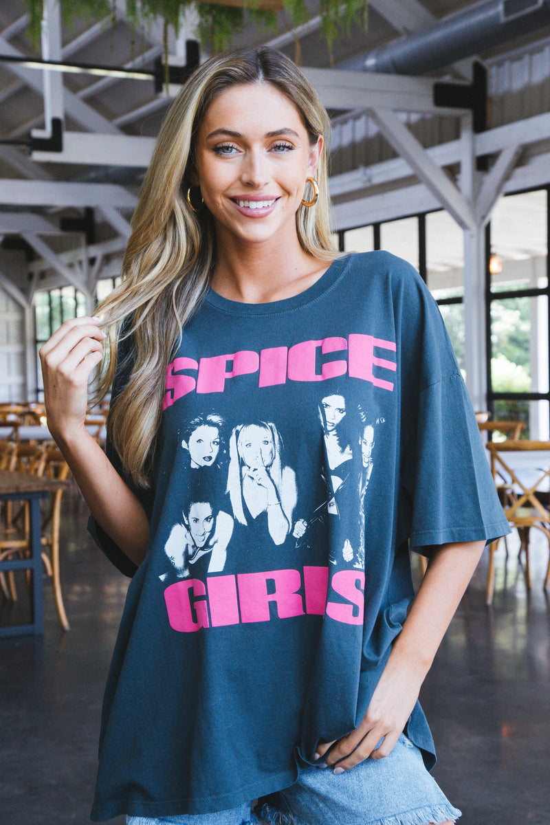 Spice Girls Photo Tee, Vintage Black | Daydreamer