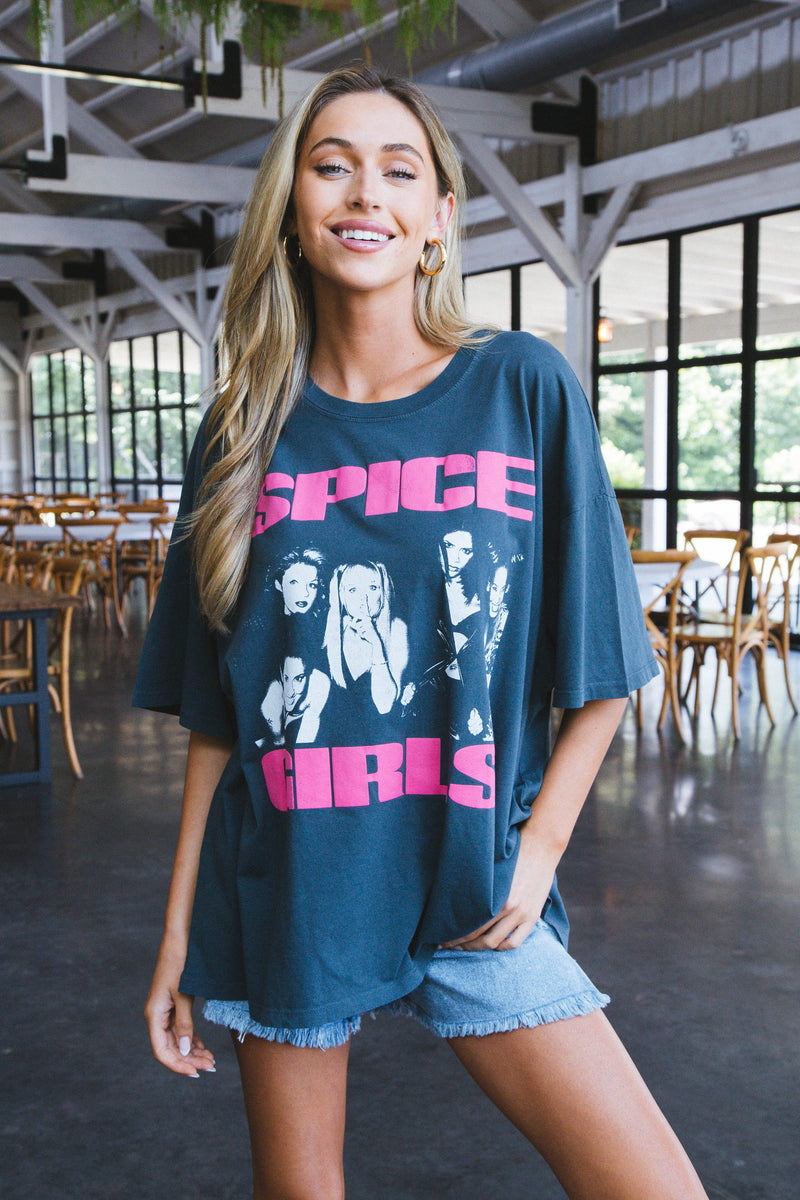 Spice Girls Photo Tee, Vintage Black | Daydreamer