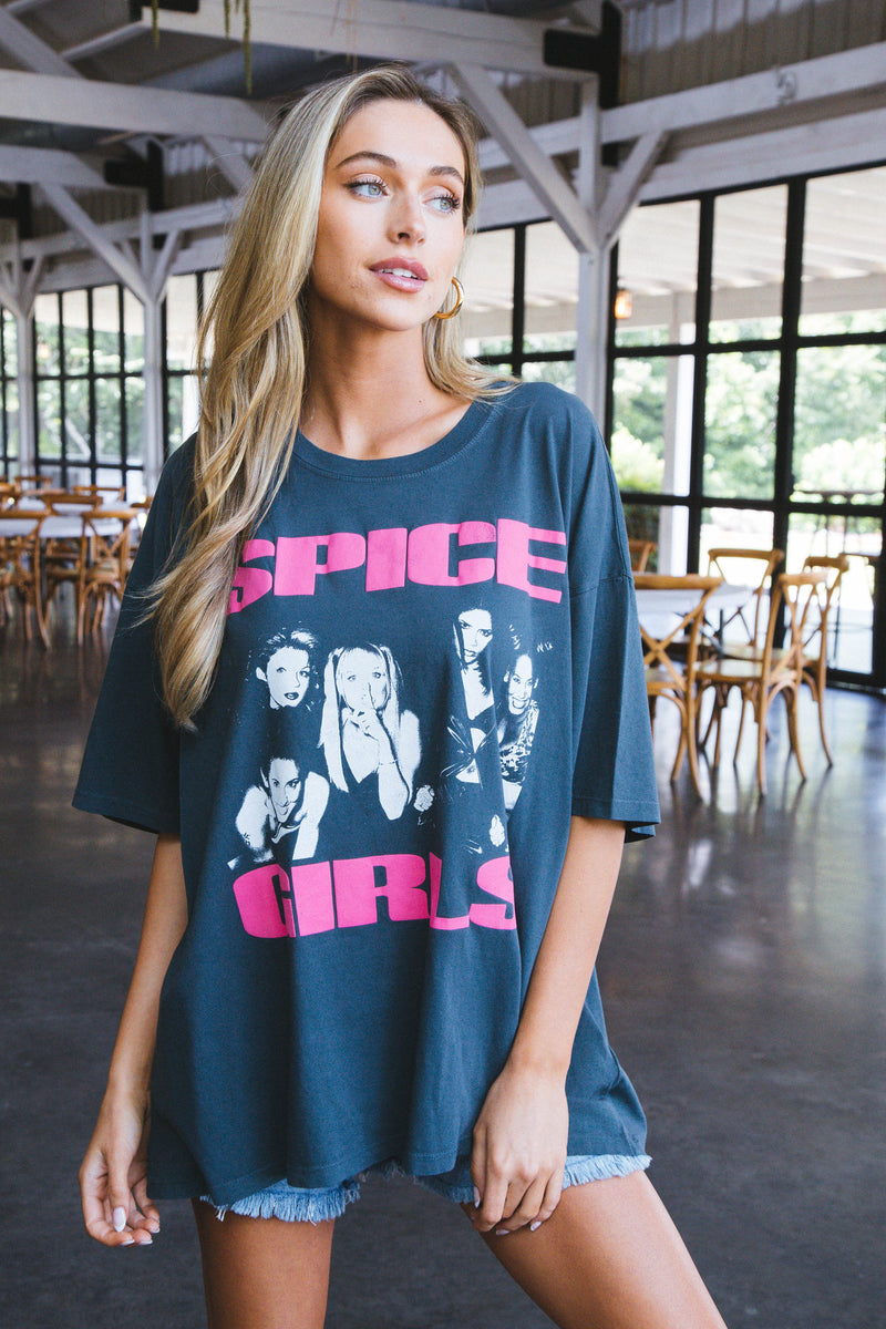 Spice Girls Photo Tee, Vintage Black | Daydreamer