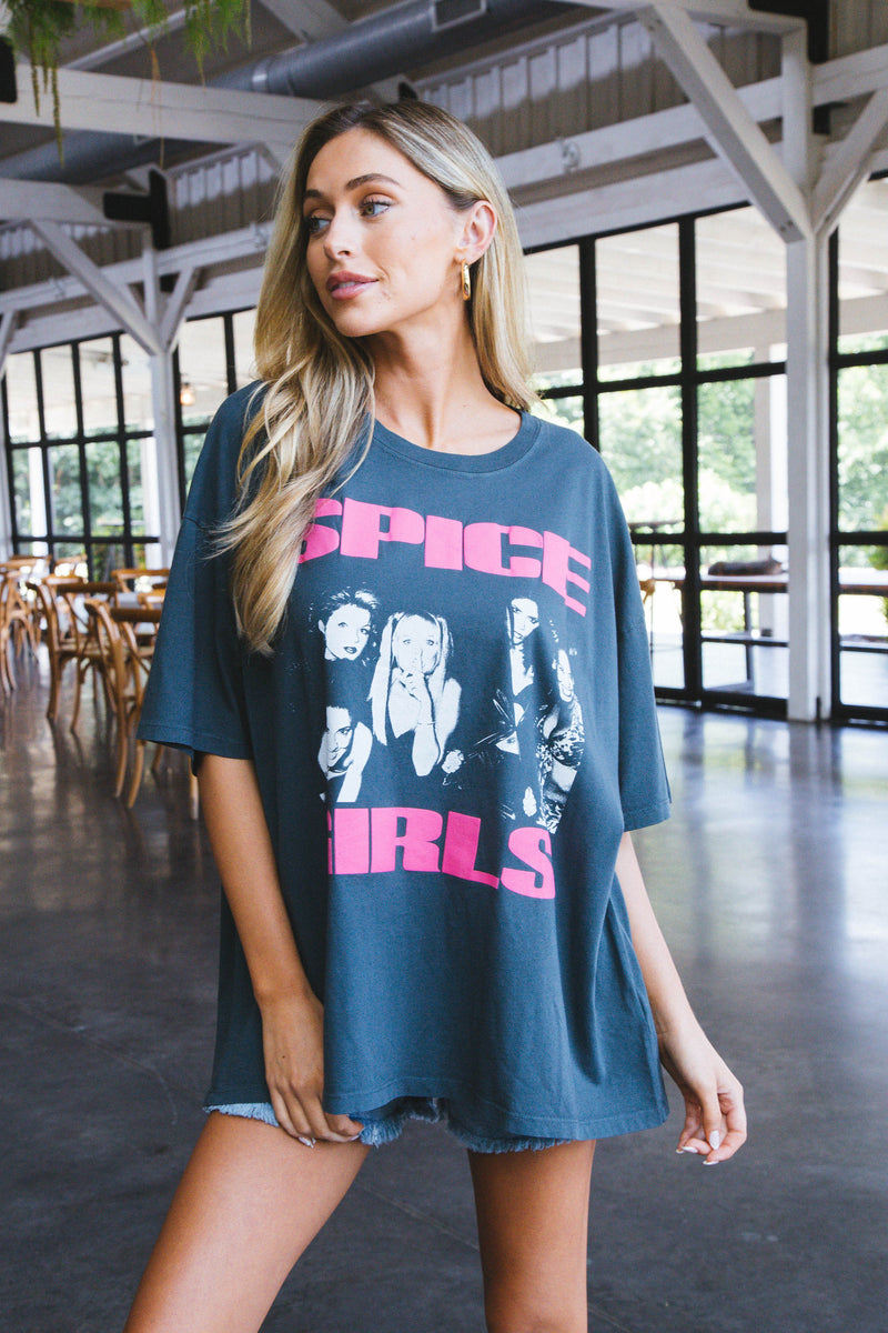 Spice Girls Photo Tee, Vintage Black | Daydreamer