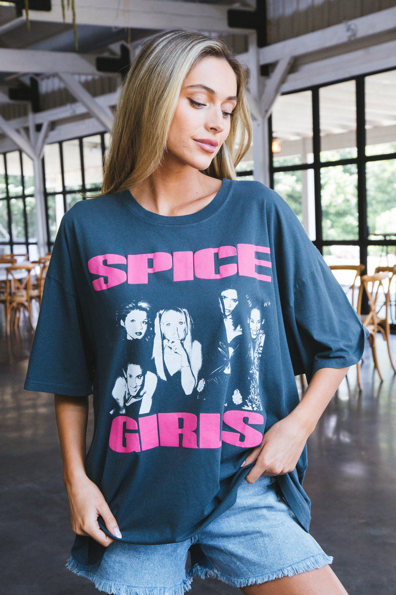 Spice Girls Photo Tee, Vintage Black | Daydreamer