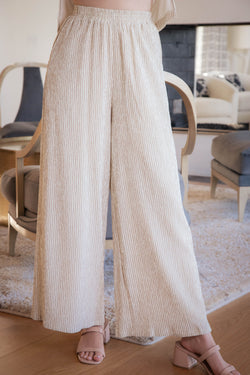 In the Clouds Wide Leg Pants, Cream Golden | Sadie & Sage