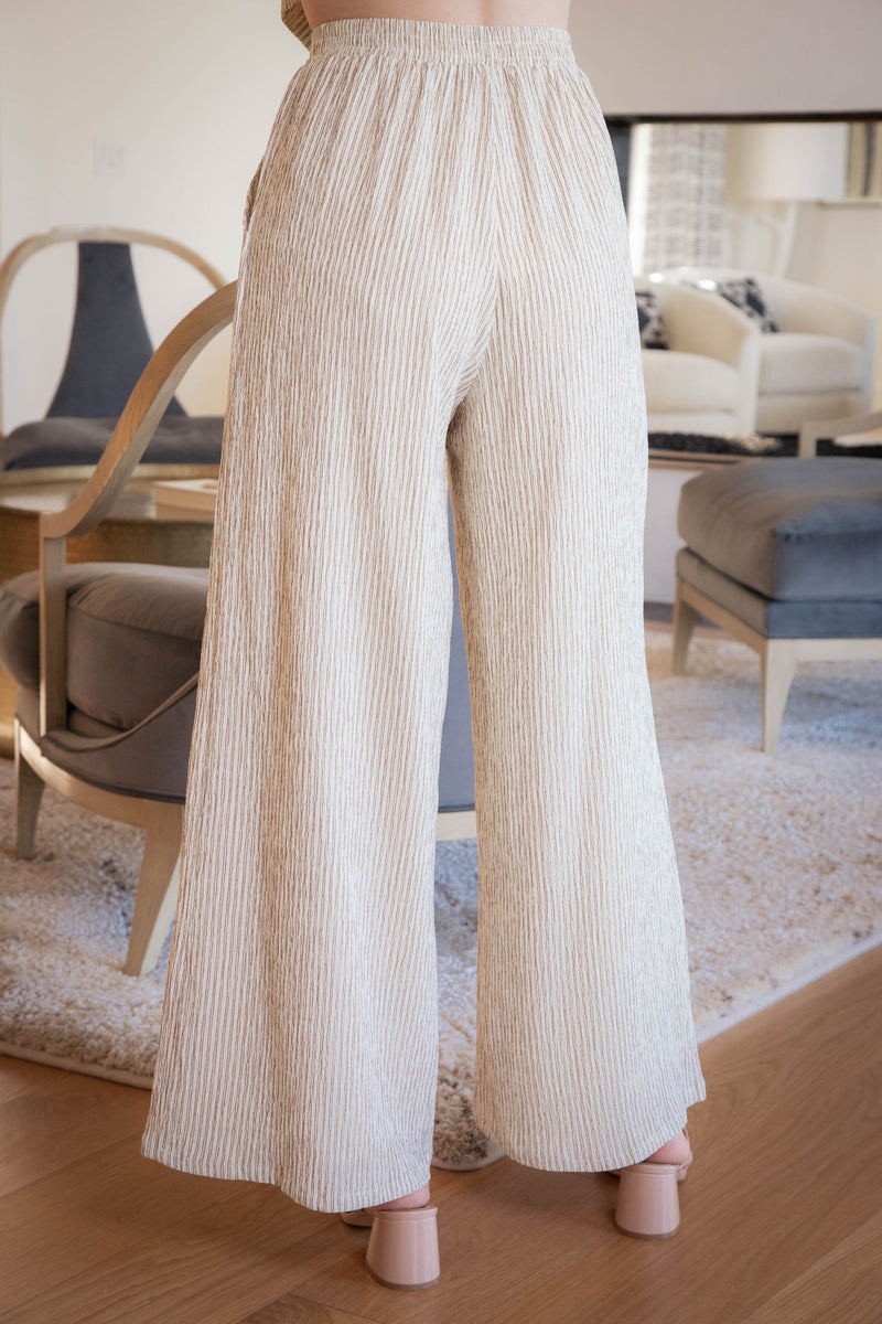 In the Clouds Wide Leg Pants, Cream Golden | Sadie & Sage