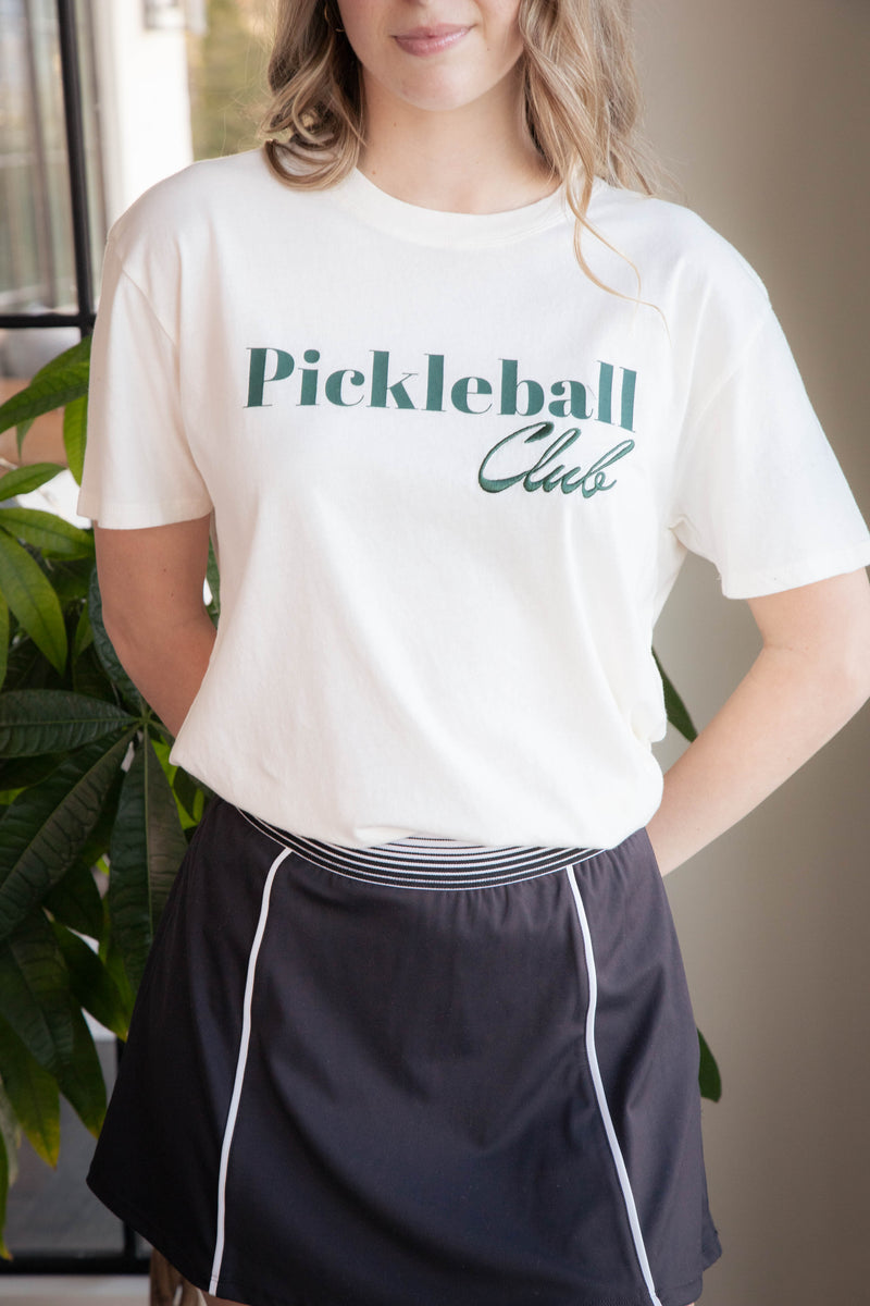 Pickleball Club Tee, Sea Salt | Z Supply