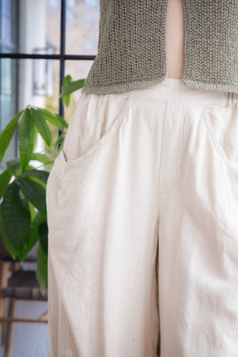 High Road Pull On Barrel Pant, Birch | Free People