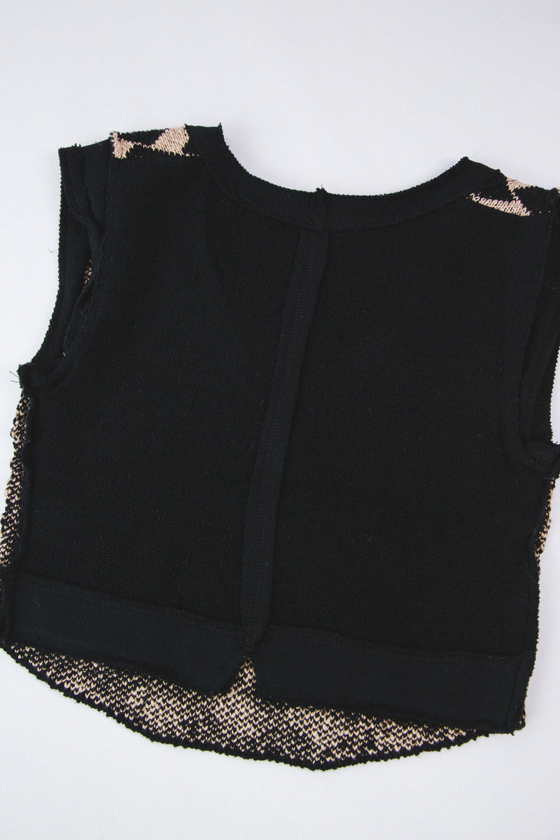 Lola Top, Black/Tan Combo | Free People