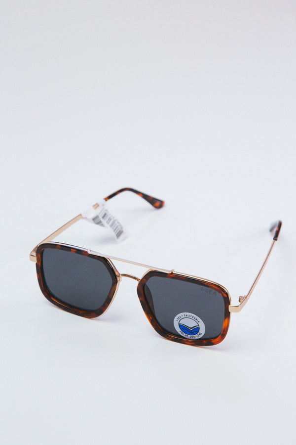 Cruz Polarized Sunglasses, Tort/Smoke | I-Sea