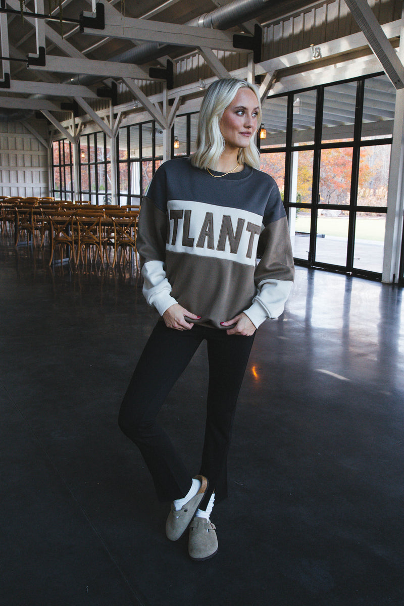 Alani Crossover Waist Flare Leggings, Black – North & Main Clothing Company