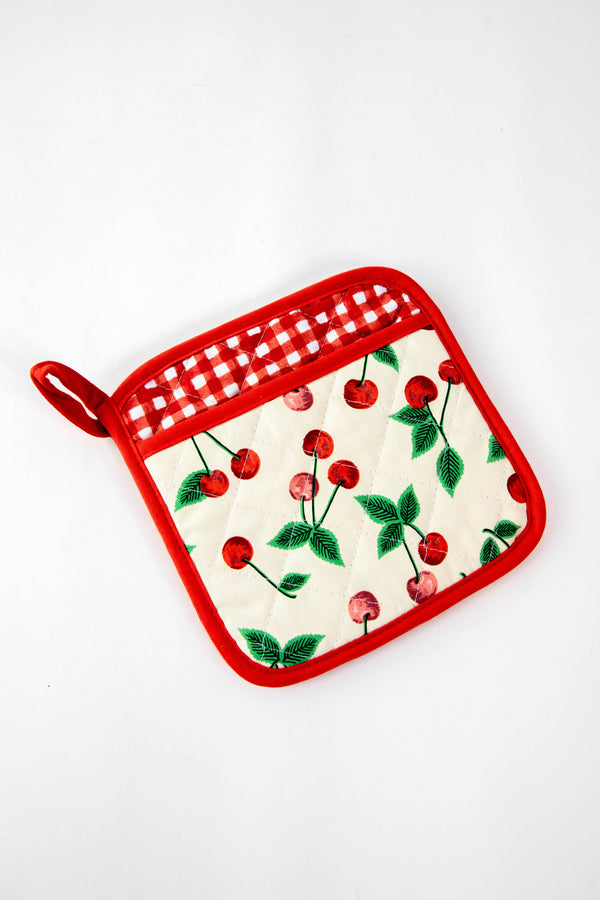 Cherries Pot Holder | Rifle Paper Co.