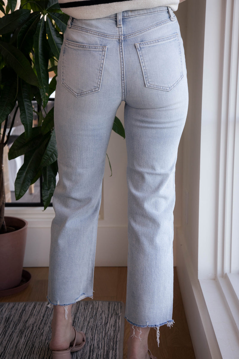 Dawn Super High Rise Crop Jeans, High Tolerance