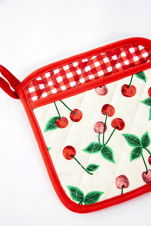 Cherries Pot Holder | Rifle Paper Co.