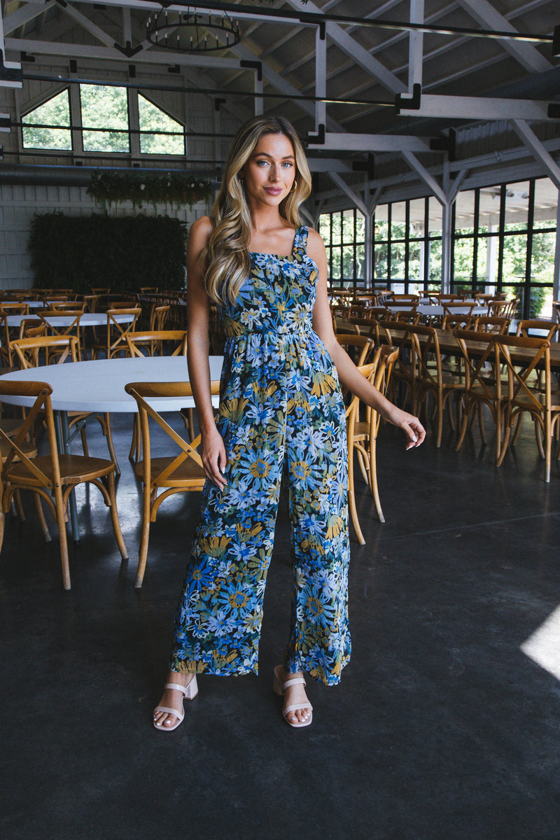 Cruising Jumpsuit, Midnight Multi | Sadie & Sage