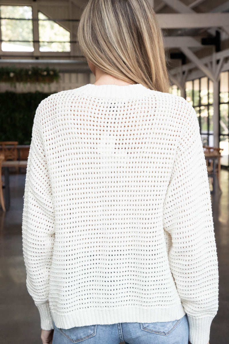 Falling for Fall Cardigan, Chalk | Sanctuary