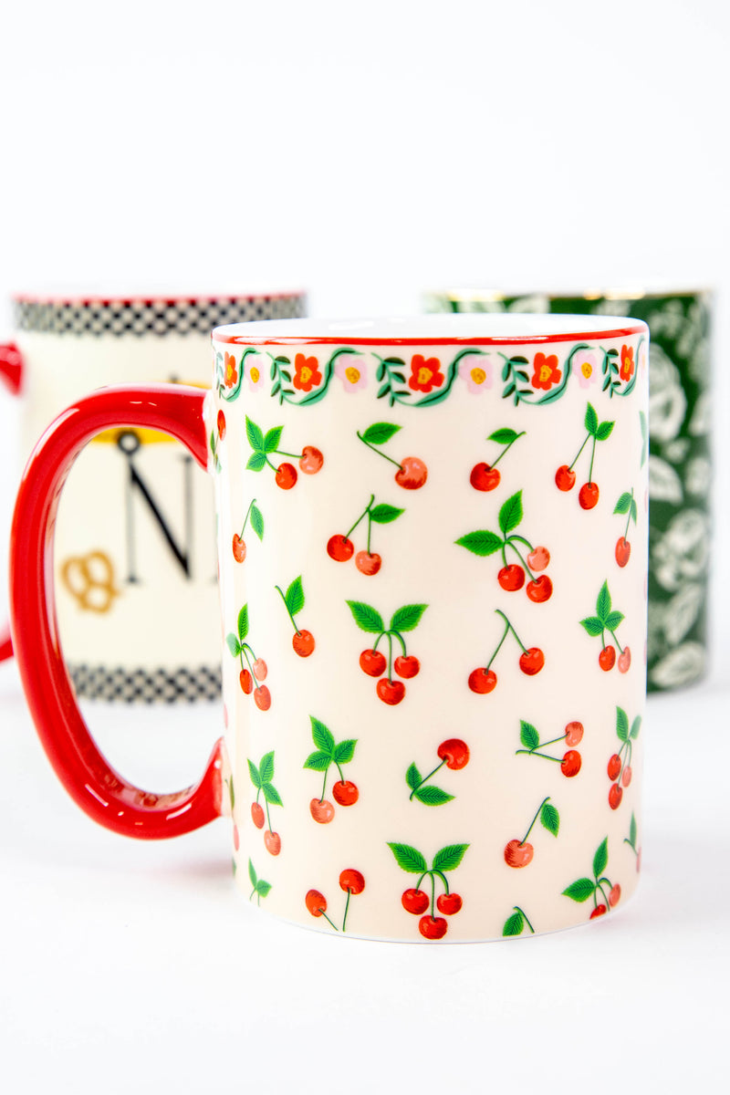 Cherries Porcelain Mug | Rifle Paper Co.