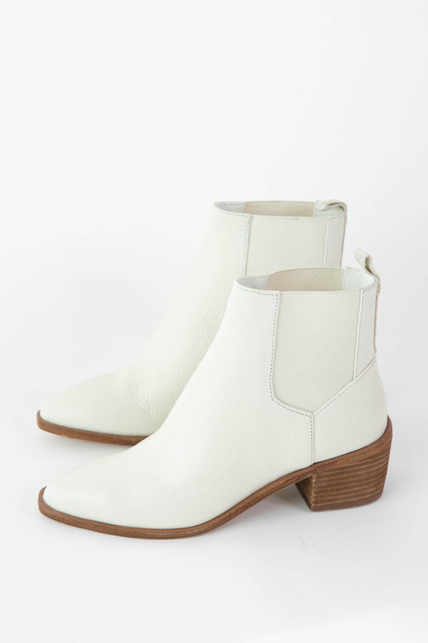 Filip Softy Cow Leather Boot, Ecru | Chinese Laundry