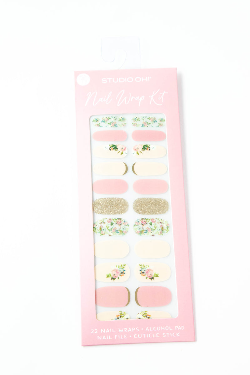 Bella Flora Mani Nail Wrap Kit