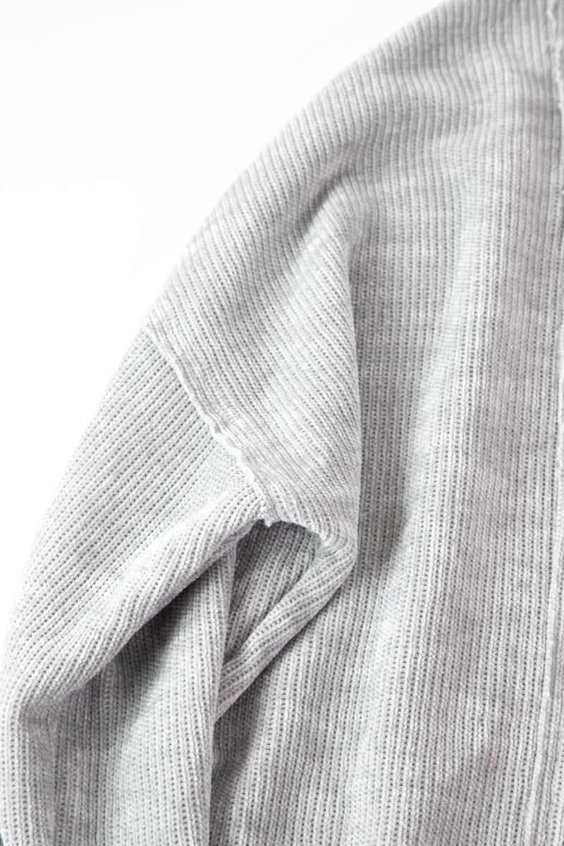 Ramona Seam Detail Top, Light Grey