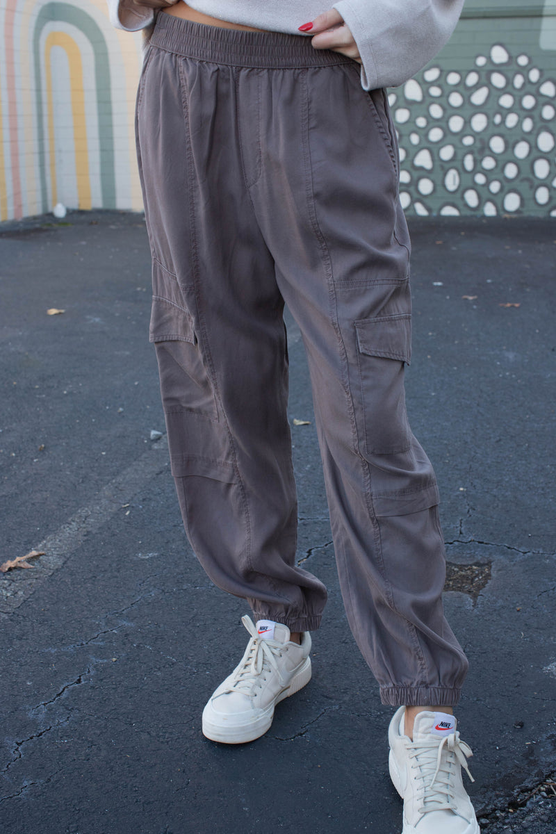 All the Way Soft Cargo Pant, Cocoa | Sanctuary