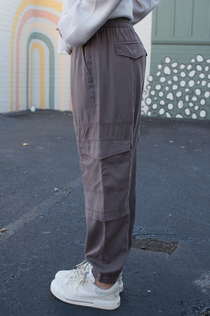 All the Way Soft Cargo Pant, Cocoa | Sanctuary