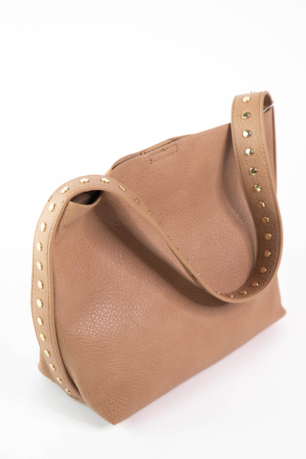 Ryker Bucket Bag, Tan