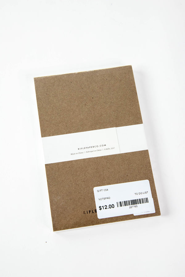 To Do List Notepad | Rifle Paper Co.