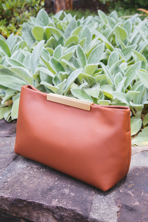 Penrose Clutch, Medium Brown | Fossil