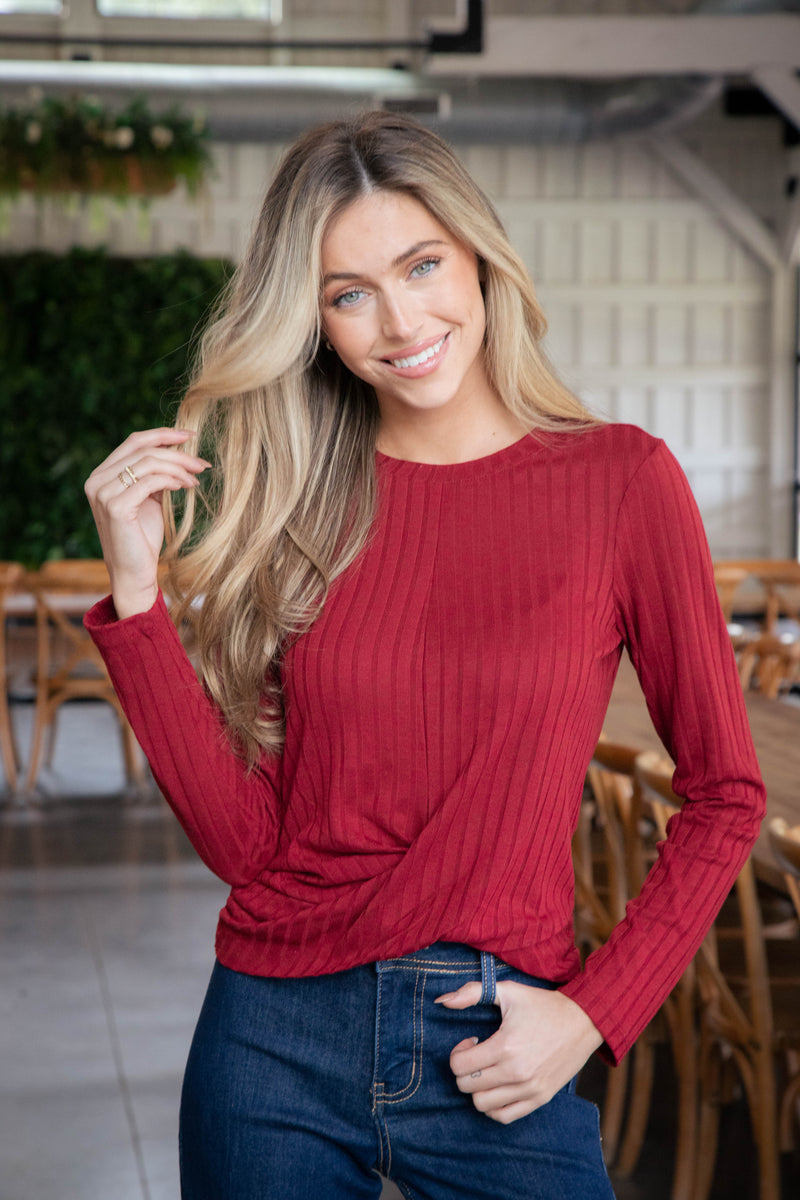 The It Girl Top, Garnet | Sanctuary