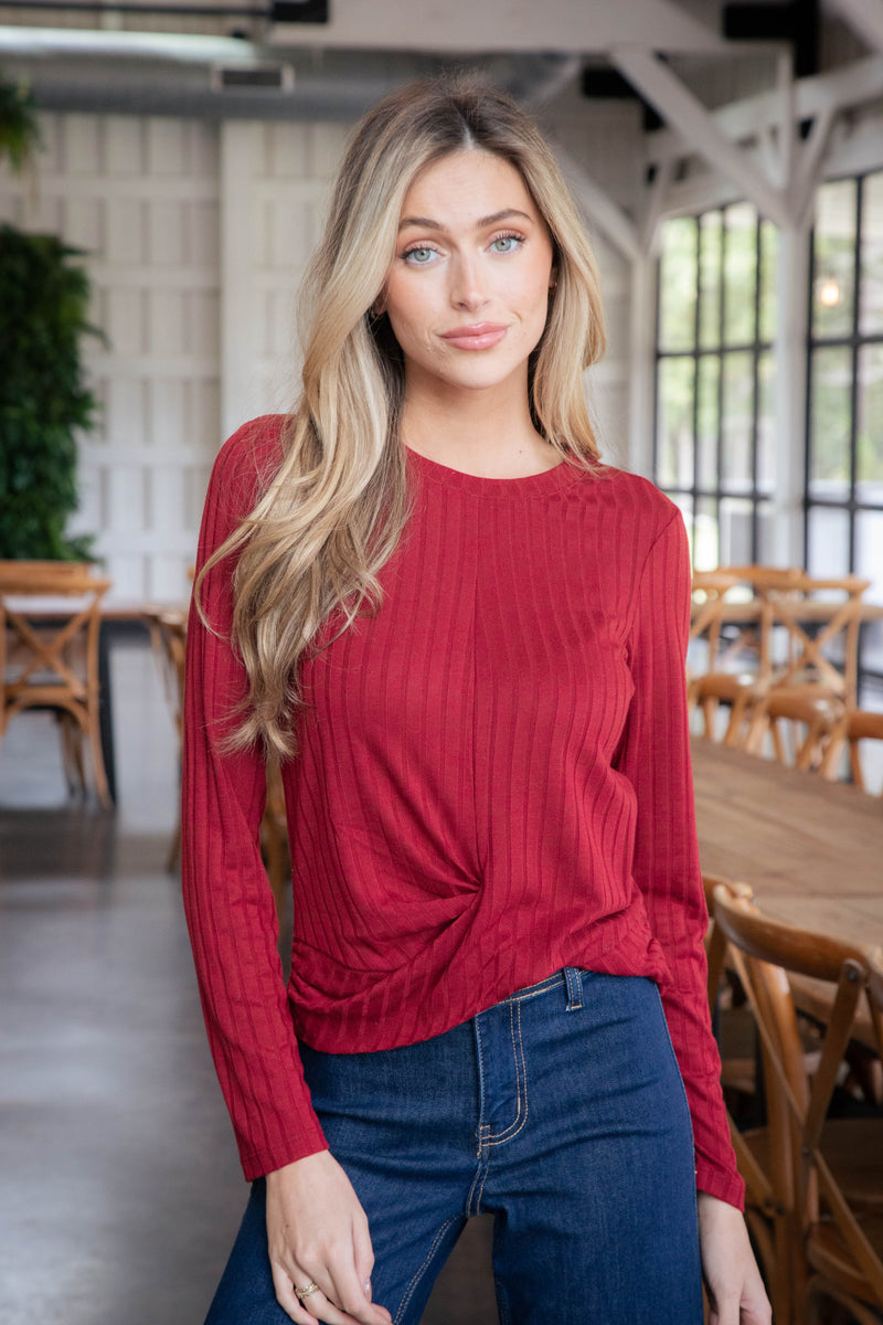 The It Girl Top, Garnet | Sanctuary