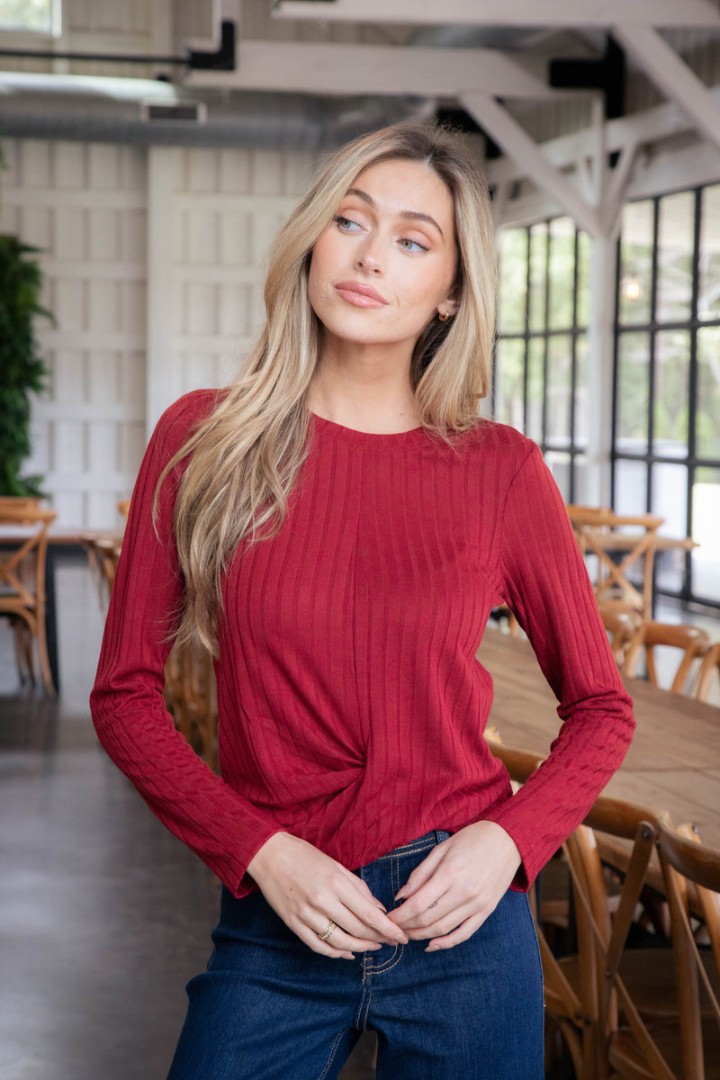 The It Girl Top, Garnet | Sanctuary