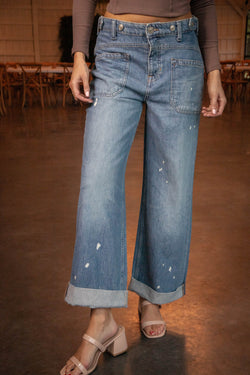 Palmer Cuffed Jeans, 100 Years | Free People