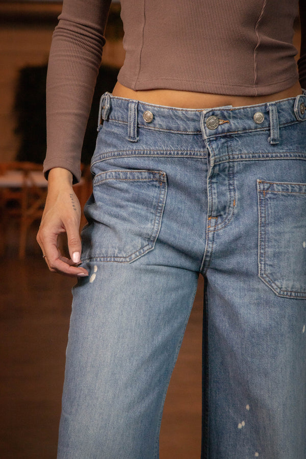 Palmer Cuffed Jeans, 100 Years | Free People