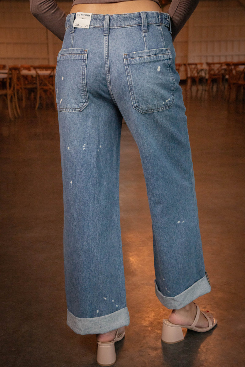 Palmer Cuffed Jeans, 100 Years | Free People