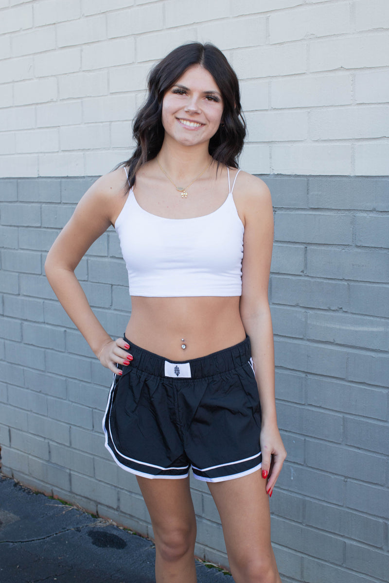 Varsity Blues Shorts, Black Combo | Free People