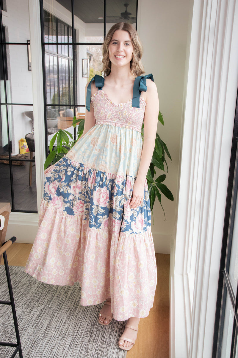 Bluebell Maxi Dress, Antique Combo | Free People