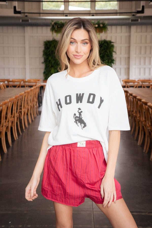 Howdy Social Tee, Sea Salt | Z Supply