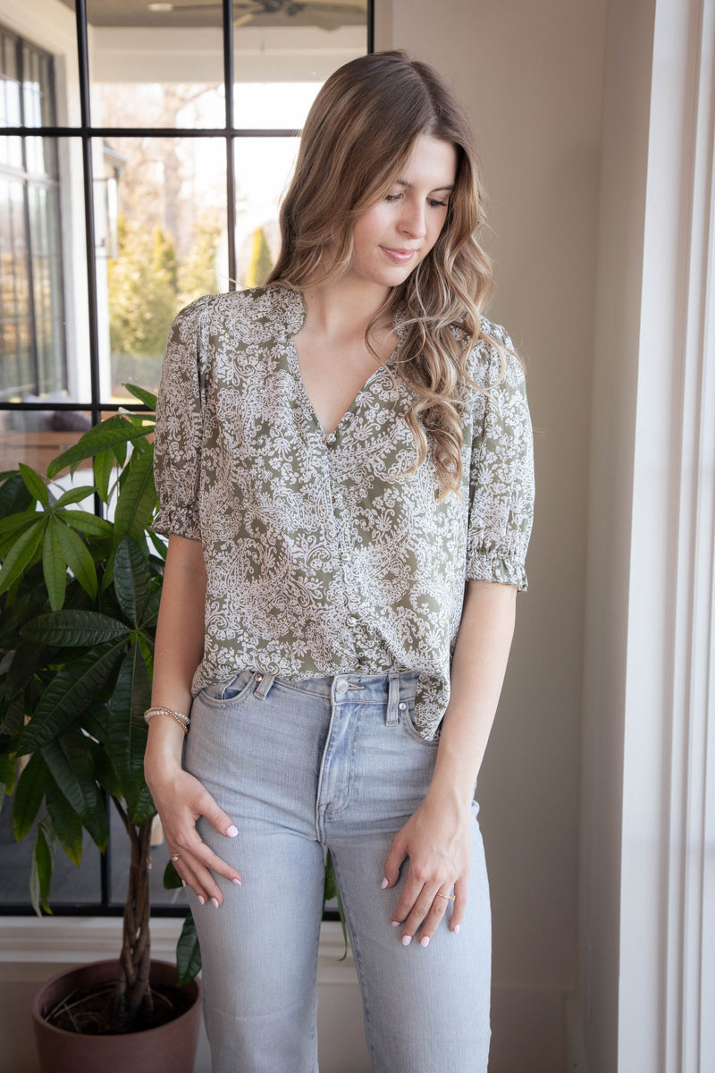 Fall Into You Paisley Top, Adorned | Sanctuary