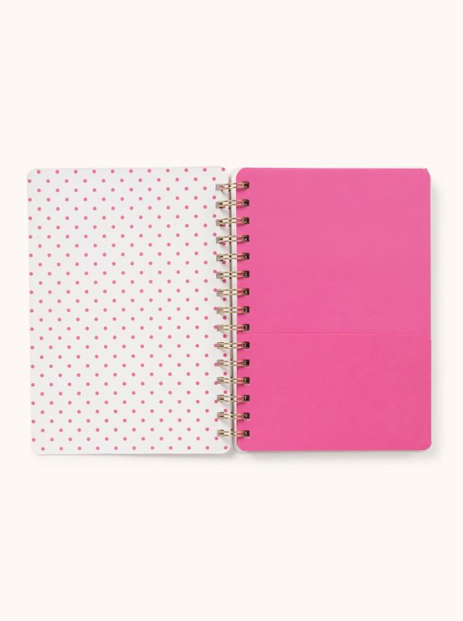 Put A Bow On It Agatha Notebook, Pink Punch