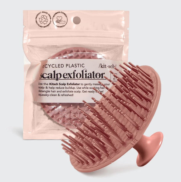 Scalp Exfoliator, Terracotta | Kitsch