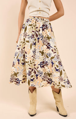 Open Road Midi Skirt, Multi | Sadie & Sage