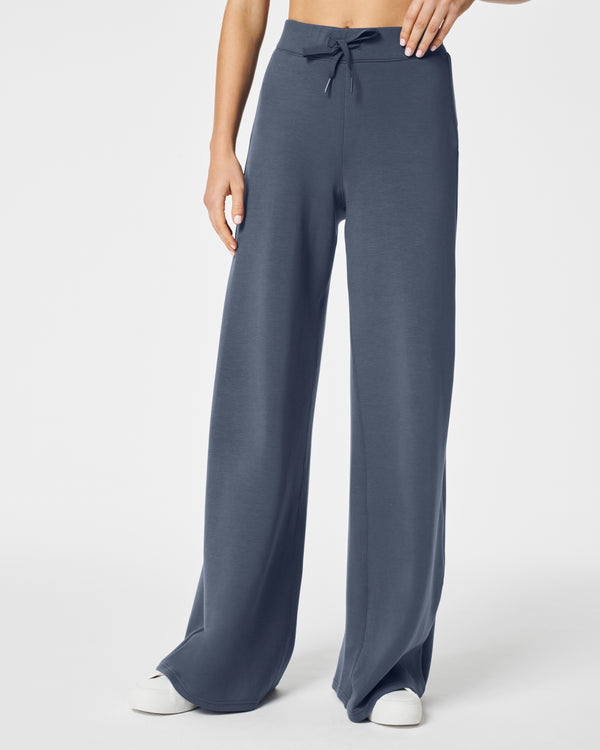 Airessentials Wide Leg Pant, Dark Storm | SPANX