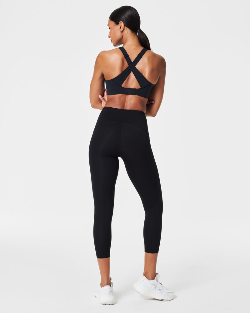 Booty Boost 7/8 Leggings, Very Black | SPANX