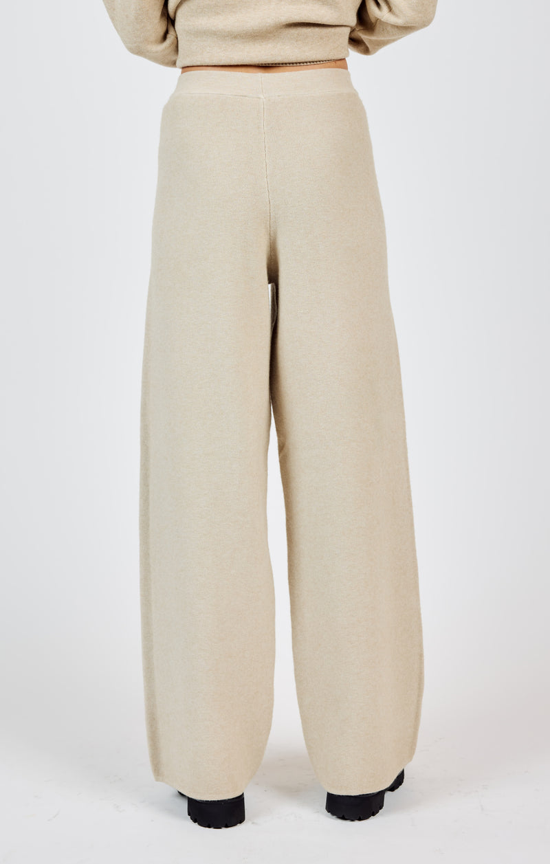 Kelsie Knit Pants, Stone | Sadie & Sage