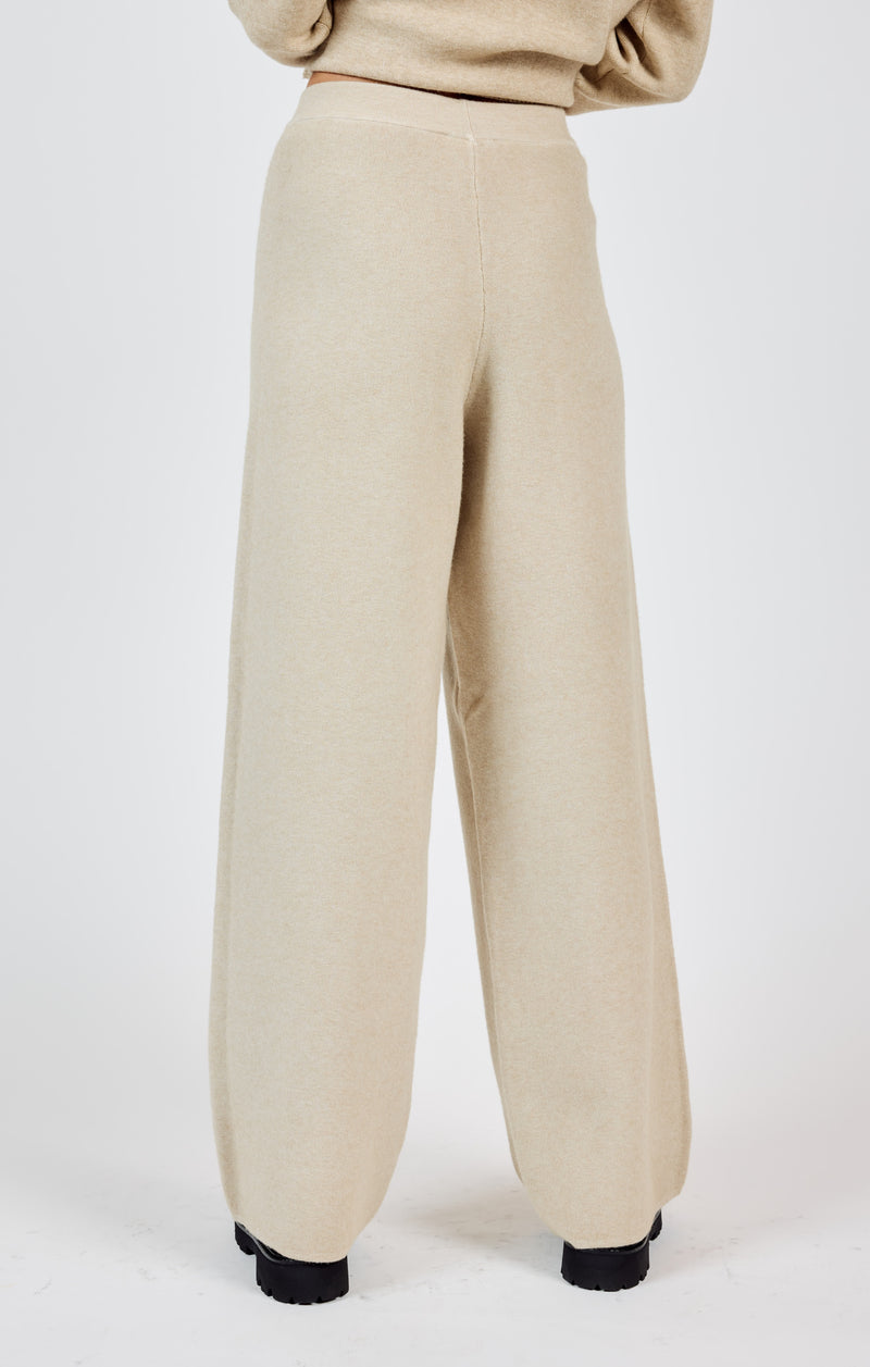 Kelsie Knit Pants, Stone | Sadie & Sage