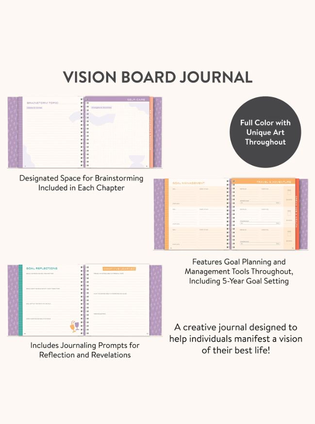 The Vision Board Guided Journal