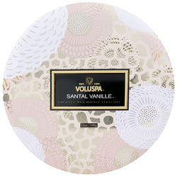 3 Wick Tin Candle, Santal Vanille | Voluspa